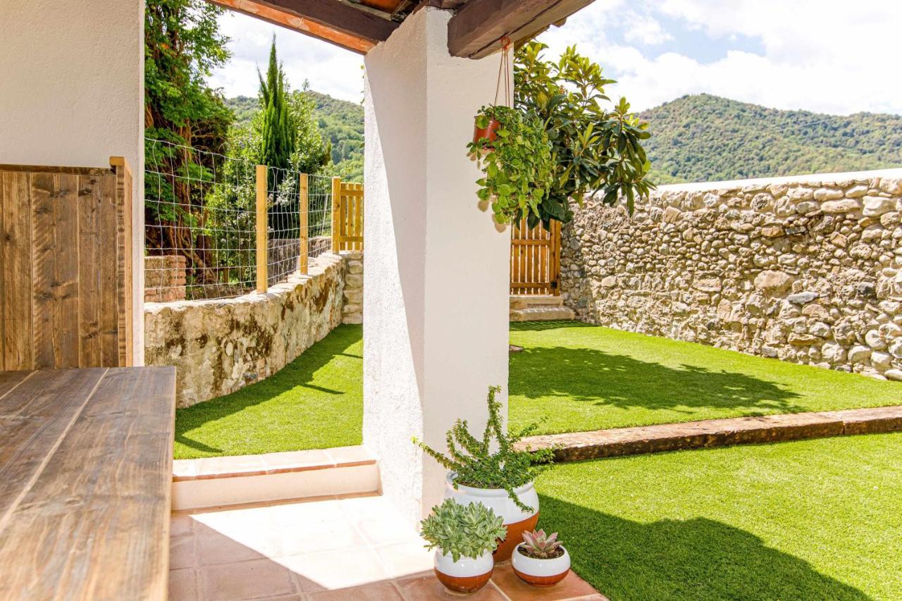 Villa El Molino De Besalu Casa Con Jardin Exterior foto